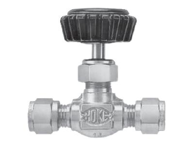 NEW HOKE 3712G4Y 1/4IN TUBE 5000PSI STAINLESS NEEDLE VALVE D495773 