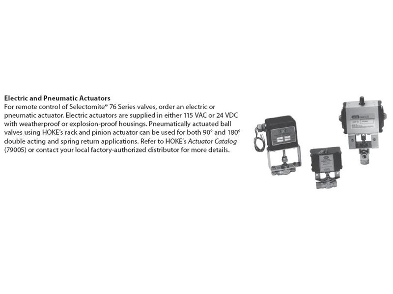 Selectomite 76 Series On Hoke Inc.