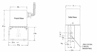 180º Unidirectional Electric Actuator 0112L2-2